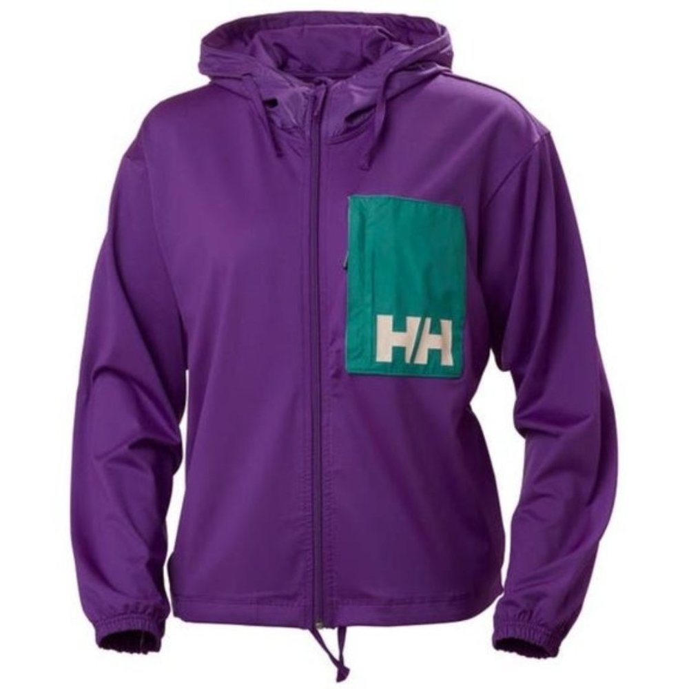 Helly Hansen W P&C Jacket Heritage Purple Hooded